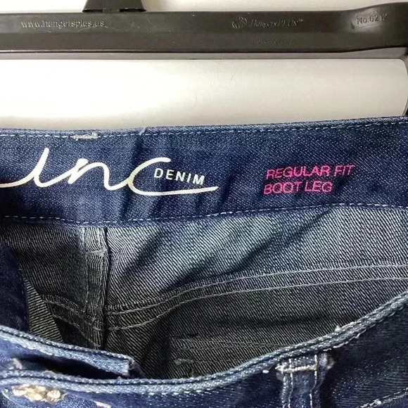 International Concept Button Fly Regular Fit Boot Leg Size 12 - Picture 4 of 7